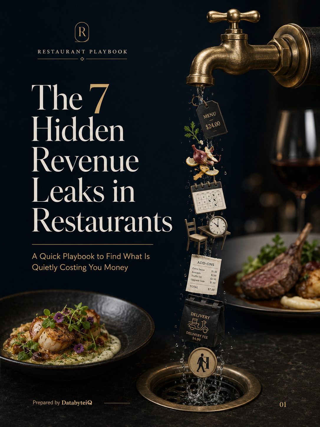 The 7 Hidden Revenue Leaks in Restaurants playbook cover